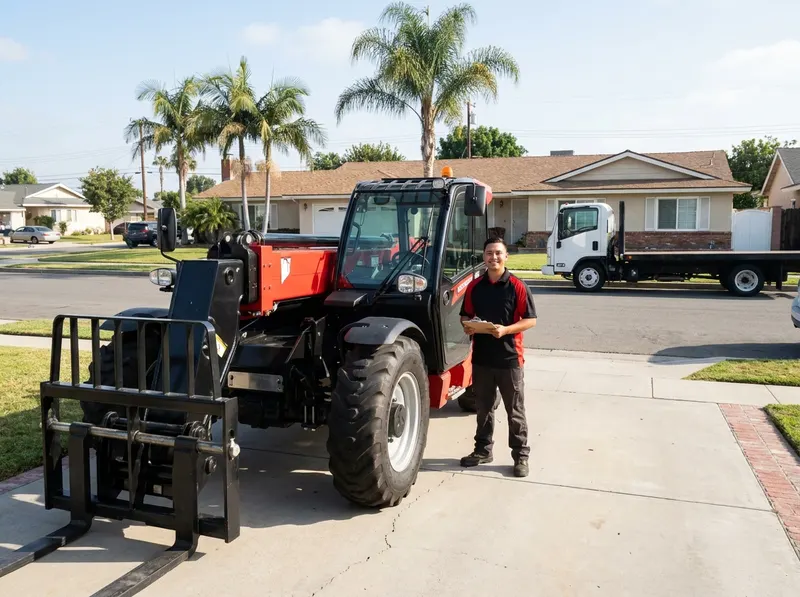 Rough-Terrain Telehandler Rentals in Anaheim, CA