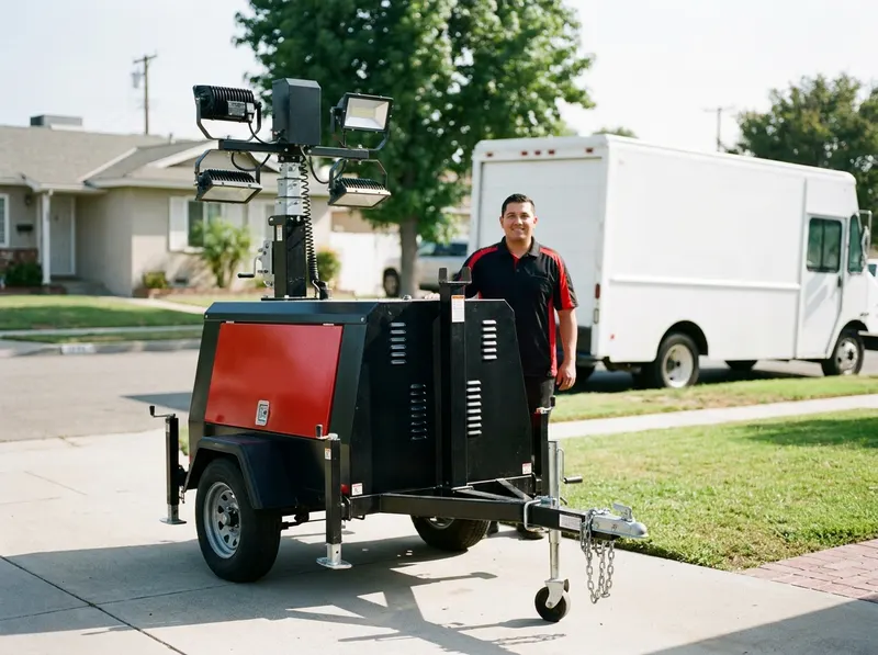 Towable Light Tower Rentals in Anaheim, CA